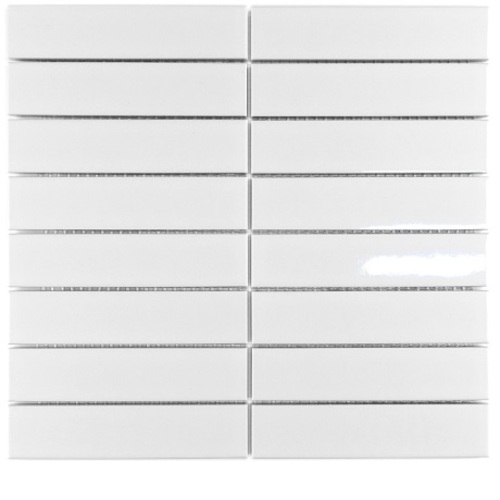 GS3214 WHITE 모자이크타일 벽 바닥 타일