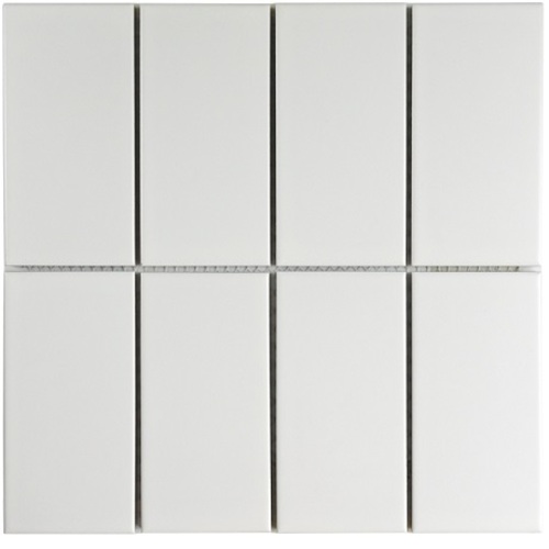 G68-WHITE MATT 모자이크타일 벽 바닥 타일