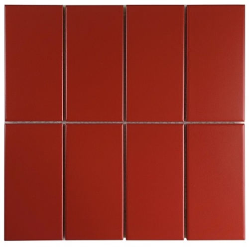 G68 RED MATT 모자이크타일 벽 바닥 타일